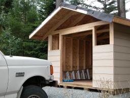 new shed - day 14
